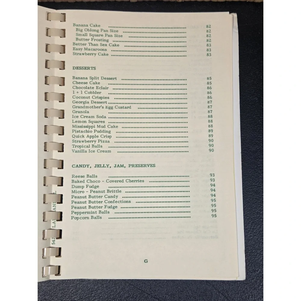 Christ Memorial Baptist Church Cookbook Lakeland, FL‎ 1992 Spiral Vintage